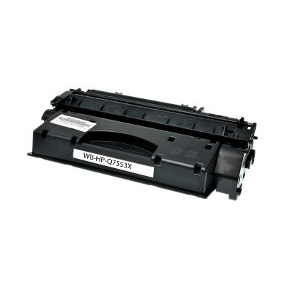 Alternativ-Toner für HP 53X / Q7553X / CRG715H XL-Version schwarz