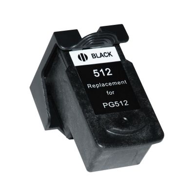 Alternativ-Tinte für Canon PG-512 / 2969B001 XL-Version schwarz