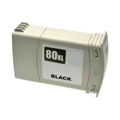 Alternativ-Tinte für HP No. 80 / C4871A schwarz