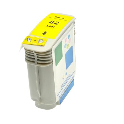 Alternativ-Tinte für HP No. 82 / C4913A gelb