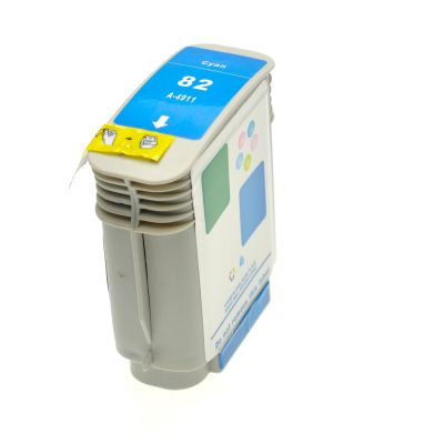Alternativ-Tinte für HP No. 82 / C4911A cyan