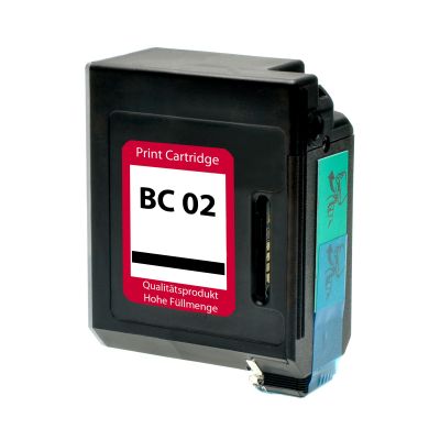Alternativ-Tinte (Druckkopf) für Canon BC02 / 0881A002 schwarz