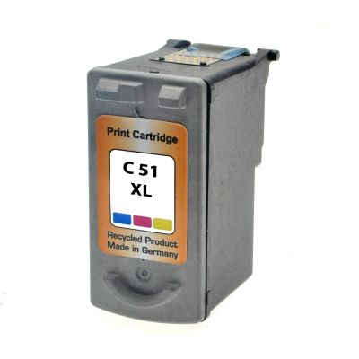 Alternativ-Tinte für Canon 0618B001 / CL-51 tricolor