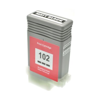 Alternativ-Tinte für Canon PFI-102 MBK / 0894B001 matt-schwarz