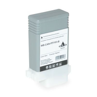 Alternativ-Tinte für Canon PFI-103 BK / 2212B001 schwarz