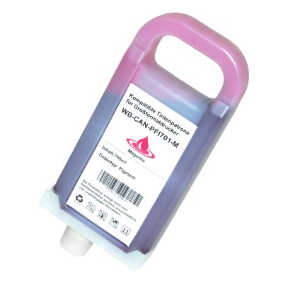 Alternativ-Tinte für Canon PFI-701 M / 0902B001 magenta