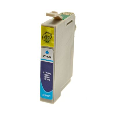 Alternativ-Tinte für Epson T0802 / C13T08024011 XL-Version cyan