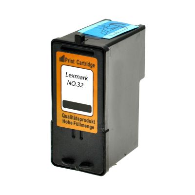 Alternativ-Tinte für Lexmark Nr. 32 / 018C0032E  schwarz