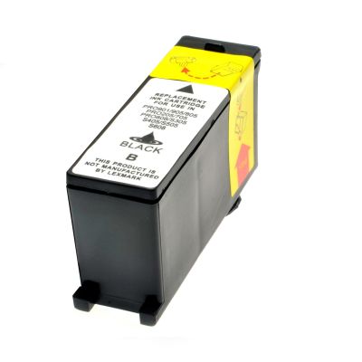 Alternativ-Tinte für Lexmark No. 100XLA / 14N1092E XL-Version schwarz