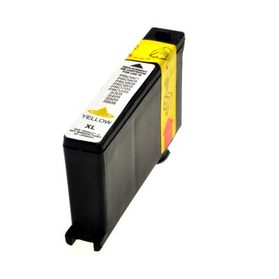 Alternativ-Tinte für Lexmark No. 100XLA / 14N1095E XL-Version gelb