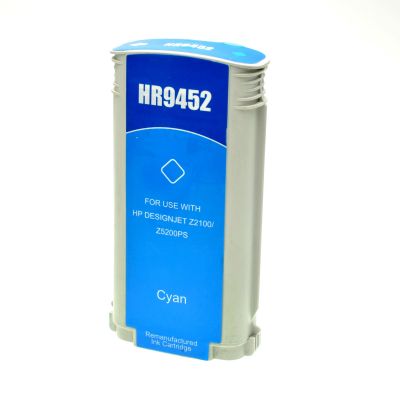 Alternativ-Tinte für HP No. 70 / C9452A cyan