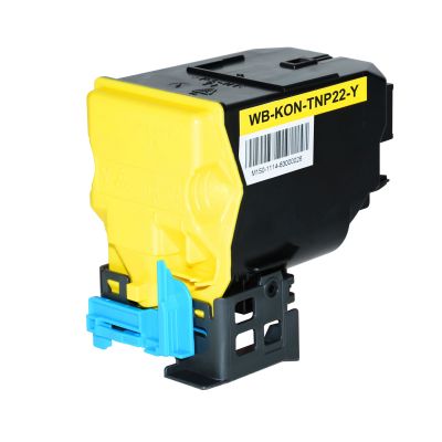 Alternativ-Toner für Konica Minolta TNP-22 Y / A0X5252 gelb
