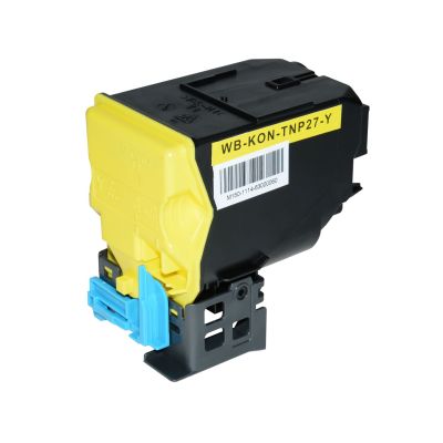 Alternativ-Toner für KONICA MINOLTA TNP-27 Y / A0X5253 gelb