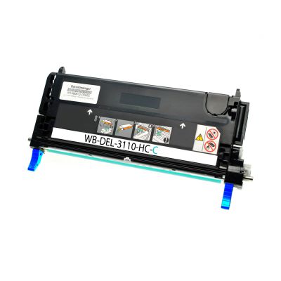 Alternativ-Toner für Dell 3110 / 3115 / PF029 / 593-10171 XL-Version cyan