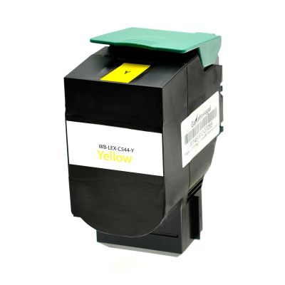 Alternativ-Toner für Lexmark C544X1YG / C544X2YG gelb