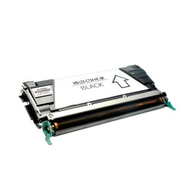 Alternativ-Toner für Lexmark C734A1KG / C734A2KG schwarz