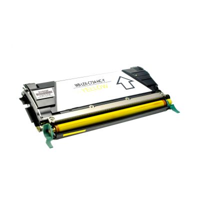 Alternativ-Toner für Lexmark C734A1YG / C734A2YG7 gelb