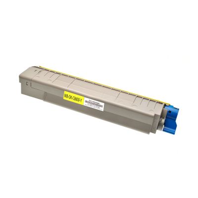 Alternativ-Toner für Oki 43487709 gelb