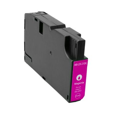 Alternativ-Tinte (Druckkopf) für LEXMARK 210XL / 14L0176E XL-Version magenta