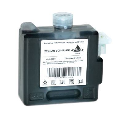 Alternativ-Tinte für Canon BCI-1411 BK / 7574A001 schwarz