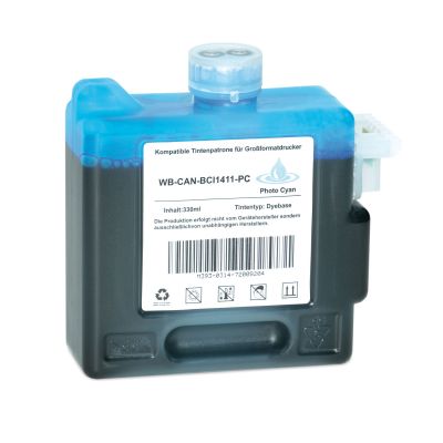 Alternativ-Tinte für Canon BCI-1411 PC / 7578A001 photo-cyan