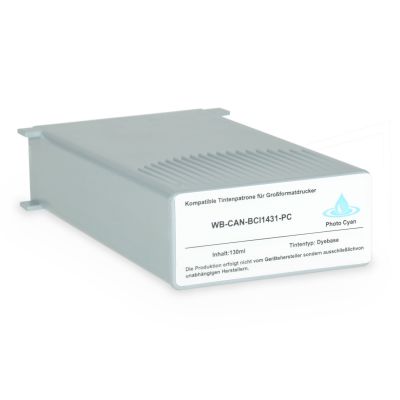 Alternativ-Tinte für CANON BCI-1431 PC / 8973A001 photocyan