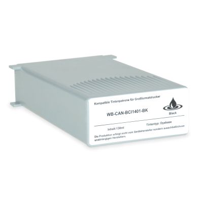 Alternativ-Tinte für Canon BCI-1401 BK / 7568A001 schwarz