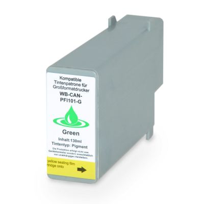 Alternativ-Tinte für Canon PFI-101 G / 0890B001 grün