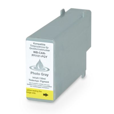 Alternativ-Tinte für Canon PFI-101 PGY / 0893B001 photo-grau