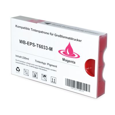 Alternativ-Tinte für EPSON T6033 / C13T603300 magenta