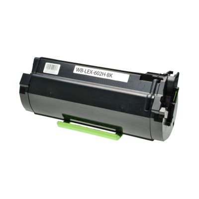 Alternativ-Toner für Lexmark 602H / 60F2H00 XL-Version schwarz