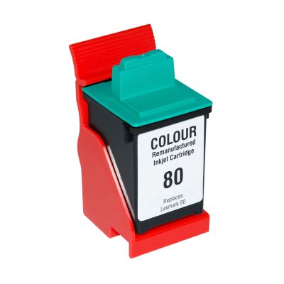 Alternativ-Tinte für Lexmark Nr. 80 / 12A1980E tricolor