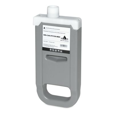 Alternativ-Tinte für CANON PFI-706 MBK / 6680B001 schwarzmatt