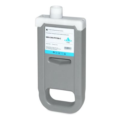 Alternativ-Tinte für CANON PFI-706 C / 6682B001 cyan