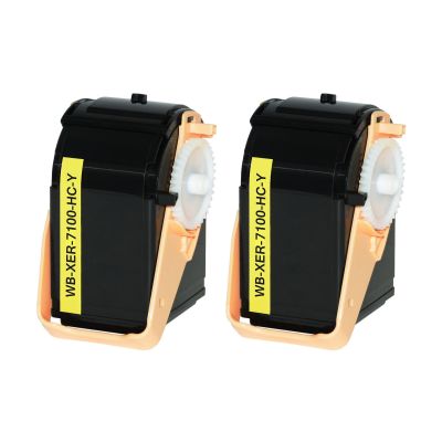 Alternativ-Toner Doppelpack für XEROX 106R02604 gelb (2 Stk.)