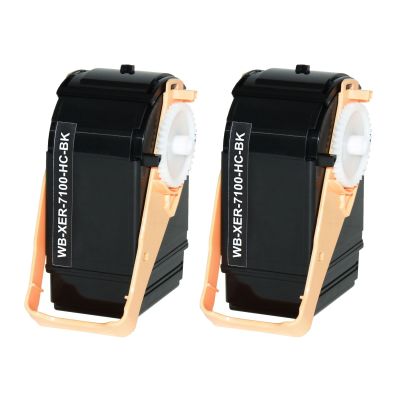 Alternativ-Toner Doppelpack für XEROX 106R02605 schwarz (2 Stk.) 
