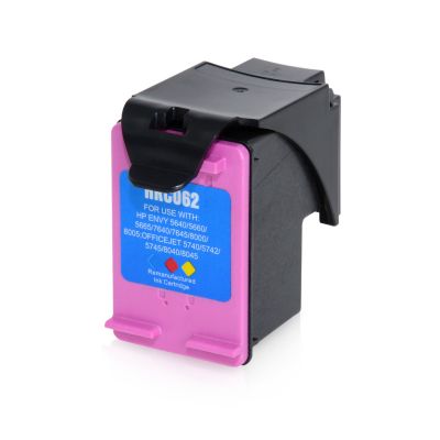 Alternativ-Tintenpatrone (Druckkopf) für HP 62XL / C2P07AE color