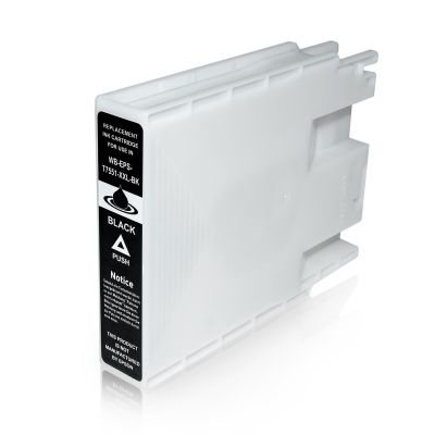 Alternativ-Tinte für EPSON T7551 / C13T755140 XL-Version schwarz