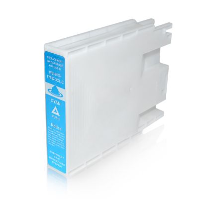 Alternativ-Tinte für EPSON T7552 / C13T755240 XL-Version cyan