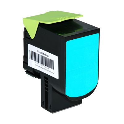 Alternativ-Toner für LEXMARK 80C0H20 / 80C2HC0 / 800H2 / 802HC XL-Version cyan