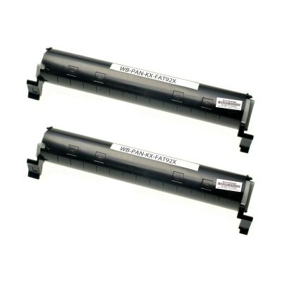 Sparset Doppelpack Alternativ-Toner für Panasonic KX-FAT 92 X schwarz (2 Stk.)