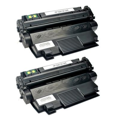 Sparset Doppelpack Alternativ-Toner für HP 13X / Q2613X XL-Version schwarz (2Stk.)