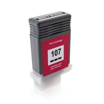 Alternativ-Tinte für CANON PFI-107 MBK / 6704B001 schwarz-matt