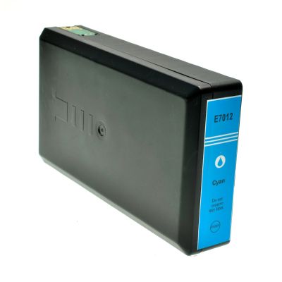 Alternativ-Tinte für Epson T7012  / C13T70124010 XL-Version cyan