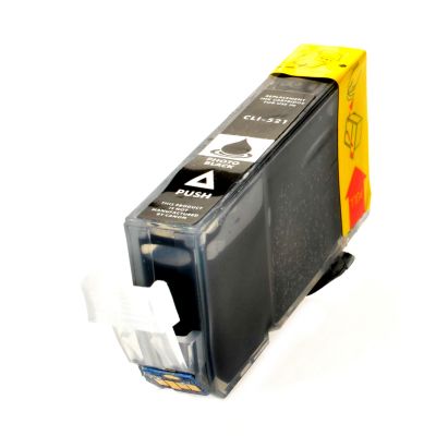 Alternativ-Tinte für Canon CLI-521 BK / 2933B001 schwarz