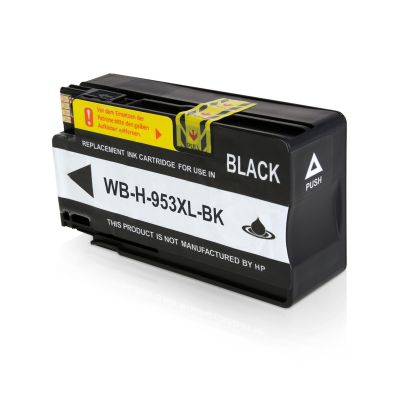 Alternativ-Tinte für HP 953XL / L0S70AE XL-Version schwarz