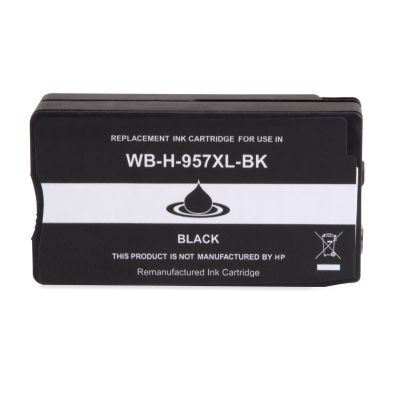 Alternativ-Tinte für HP No. 957XL / L0R40AE XXL-Version schwarz