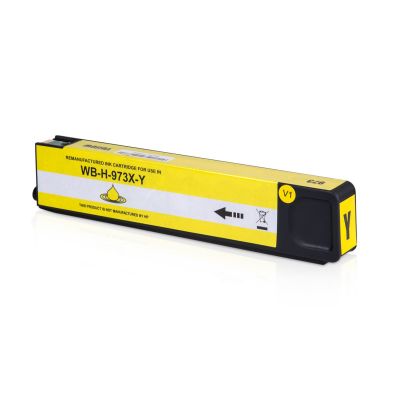 Alternativ-Tinte für HP No. 973X / F6T83AE XL-Version gelb