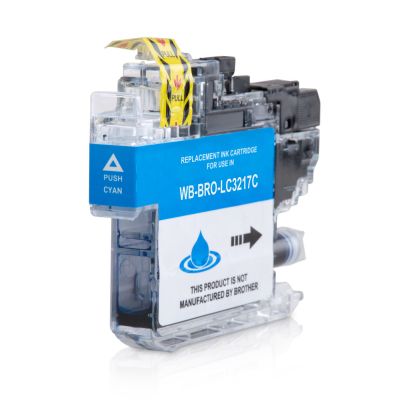Alternativ-Tinte für BROTHER LC-3217C cyan