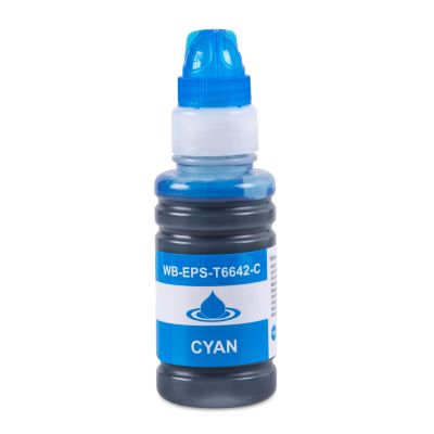 Alternativ-Tinte für EPSON 664 / C13T664240 cyan